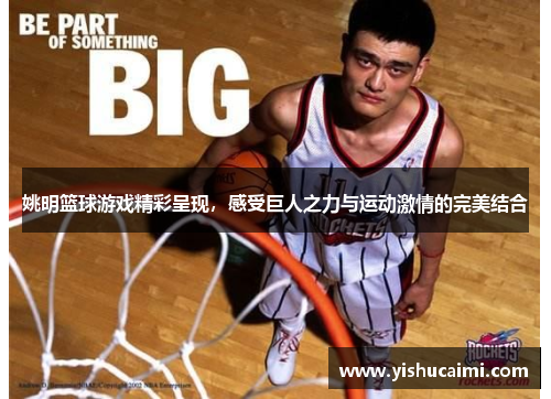 姚明篮球游戏精彩呈现，感受巨人之力与运动激情的完美结合